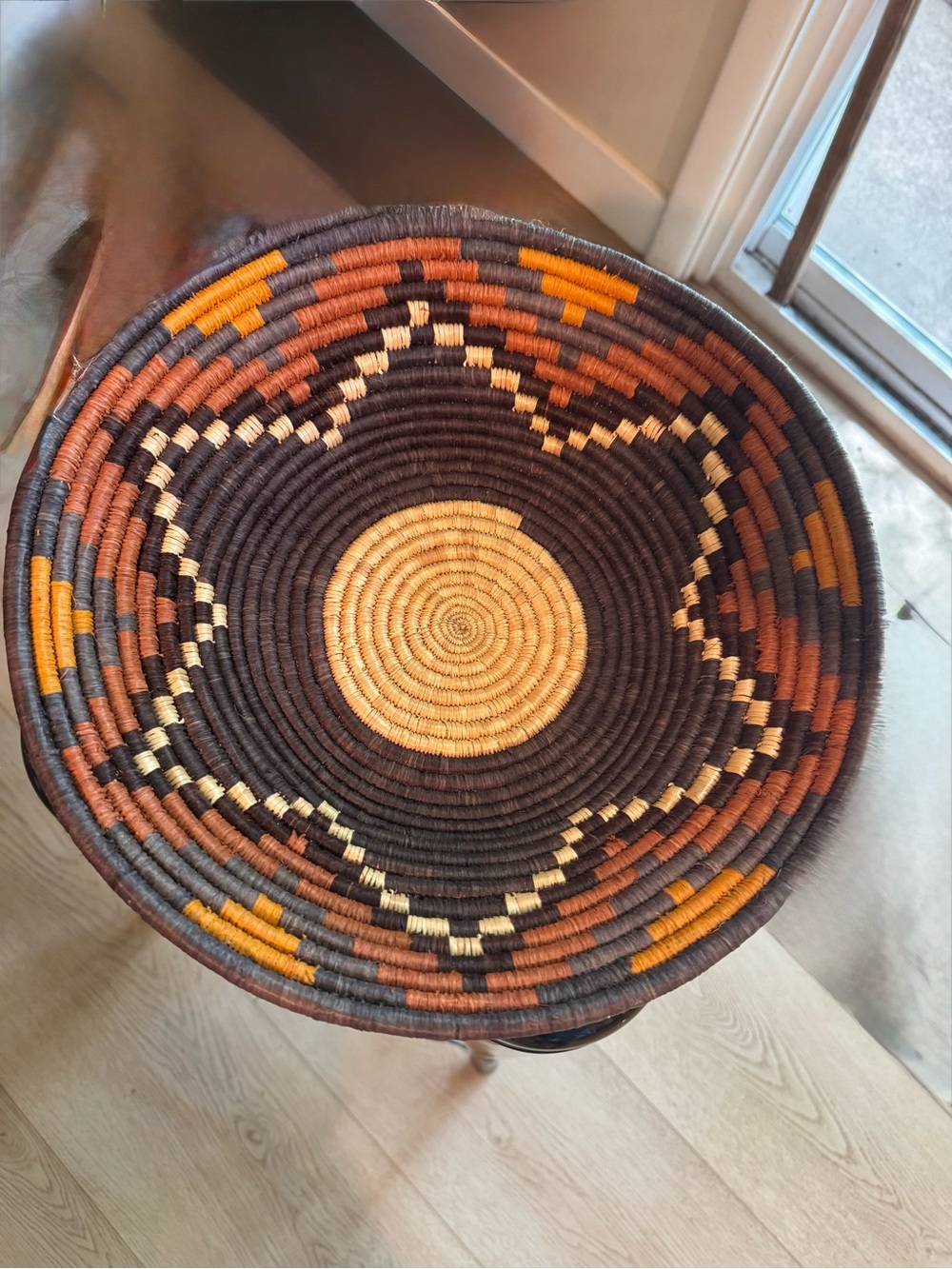 Handwoven Basket Bowl